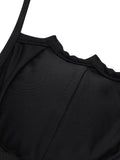 [Prévente] Ensemble Bikini Gothique Ailes de Chauve-Souris Rose années 80 7