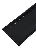 Maillot de Bain Manches Longues Ajouré Uni Noir années 50 4