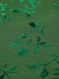 [US Warehouse] Green 1930s Floral Vintage Dress
