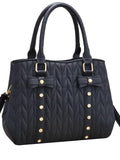 Retro Solid Ladies Bowknot Handbag