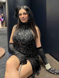 [US Warehouse] Black 1920s Sequined Glitter Dress