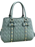Retro Solid Ladies Bowknot Handbag