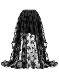 Black Halloween Steampunk Hilo Skirt