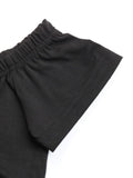 Black Off-shoulder Belt Jumpsuit