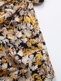 Floral Cut-Out Halter Top