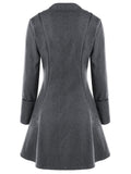 1950s Solid Button Lace Coat