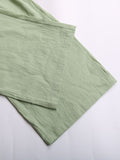 Green Tube Top Buttons Belt Jumpsuit