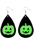 Retro Halloween Pumpkin Drop Earring