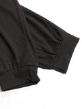 Black Off-shoulder Belt Jumpsuit