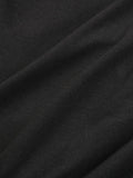 Black Off-shoulder Belt Jumpsuit