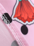 1950s Halter Strawberry Polka Dot Dress