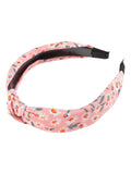 Retro Floral Knotted Bowknot Headband
