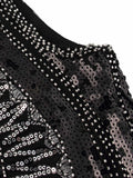 [US Warehouse] Silver 1920s Fringe Flapper Dress