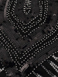 [US Warehouse] Silver 1920s Fringe Flapper Dress
