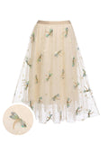 Dragonfly Mesh Vintage Skirt
