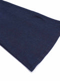 Dark Blue Bow Belt Flare Jeans