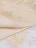 Apricot 1950s Lace Butterfly Solid Skirt