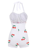 Retro Cherry Summer One-piece Swimsuit