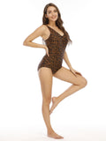 Spaghetti Strap Jaguar Swimsuit