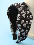 Halloween Plaid Skull Ghost Festival Headband