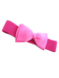 Retro Bowknot Elastic Wide Belts