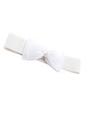 Retro Bowknot Elastic Wide Belts