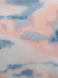 Nude Tie Dye Bow Triangle Dress