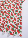 Strawberry Belt Swing Dress