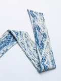 Blue Knot Side Wrap A-line Dress