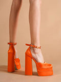 Christmas High Heel Diamond Shoes