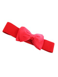 Retro Bowknot Elastic Wide Belts