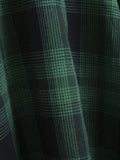 Green 1950s Button Belt Swing Dress