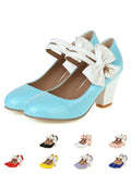 Straps Bowknot High Heels Shoes
