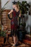 [US Warehouse] 1920s Sequined Fringe Dress