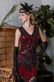 [US Warehouse] 1920s Sequined Fringe Dress