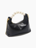 Retro Solid Pearl One-shoulder Chain Bag