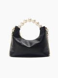 Retro Solid Pearl One-shoulder Chain Bag