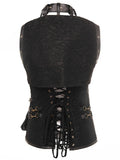 Halloween Steampunk Leather Gothic Corset
