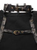 Halloween Steampunk Leather Gothic Corset