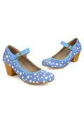 Retro Mid Heels Mary Jane Shoes
