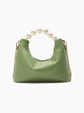Retro Solid Pearl One-shoulder Chain Bag