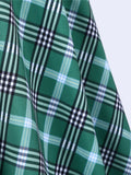 1950s Plaids Belted Swing Dress