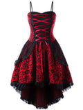 Halloween Gothic Lace Steampunk Dress