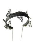 Black Halloween Butterfly Hairband