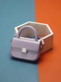 Retro Candy Colors Metal Button Bag