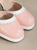 Retro Ankle Strap High Heels Shoes