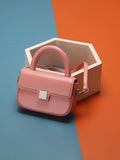 Retro Candy Colors Metal Button Bag