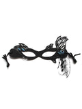 Black Halloween Party Mask