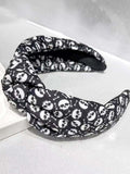 Halloween Plaid Skull Ghost Festival Headband