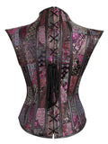 Steampunk Hollow Leather Gothic Corset